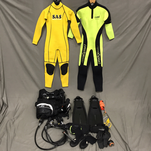 TUSA XSサイズ BCジャケット アクアラング レギュレーター 等 ダイビング用品 まとめセット